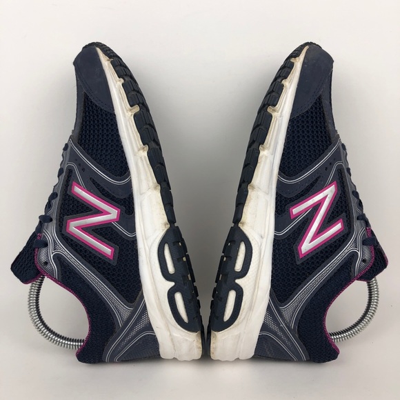 New Balance 470 Tech Ride Walking Running Shoe Womens Size 7 Navy Blue Purple - Picture 7 of 9